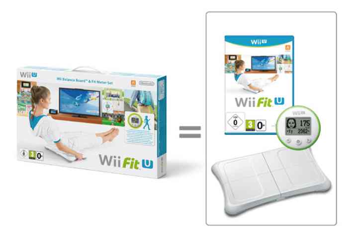 Wii Fit U Fit U Meter   Balance Board Wii U